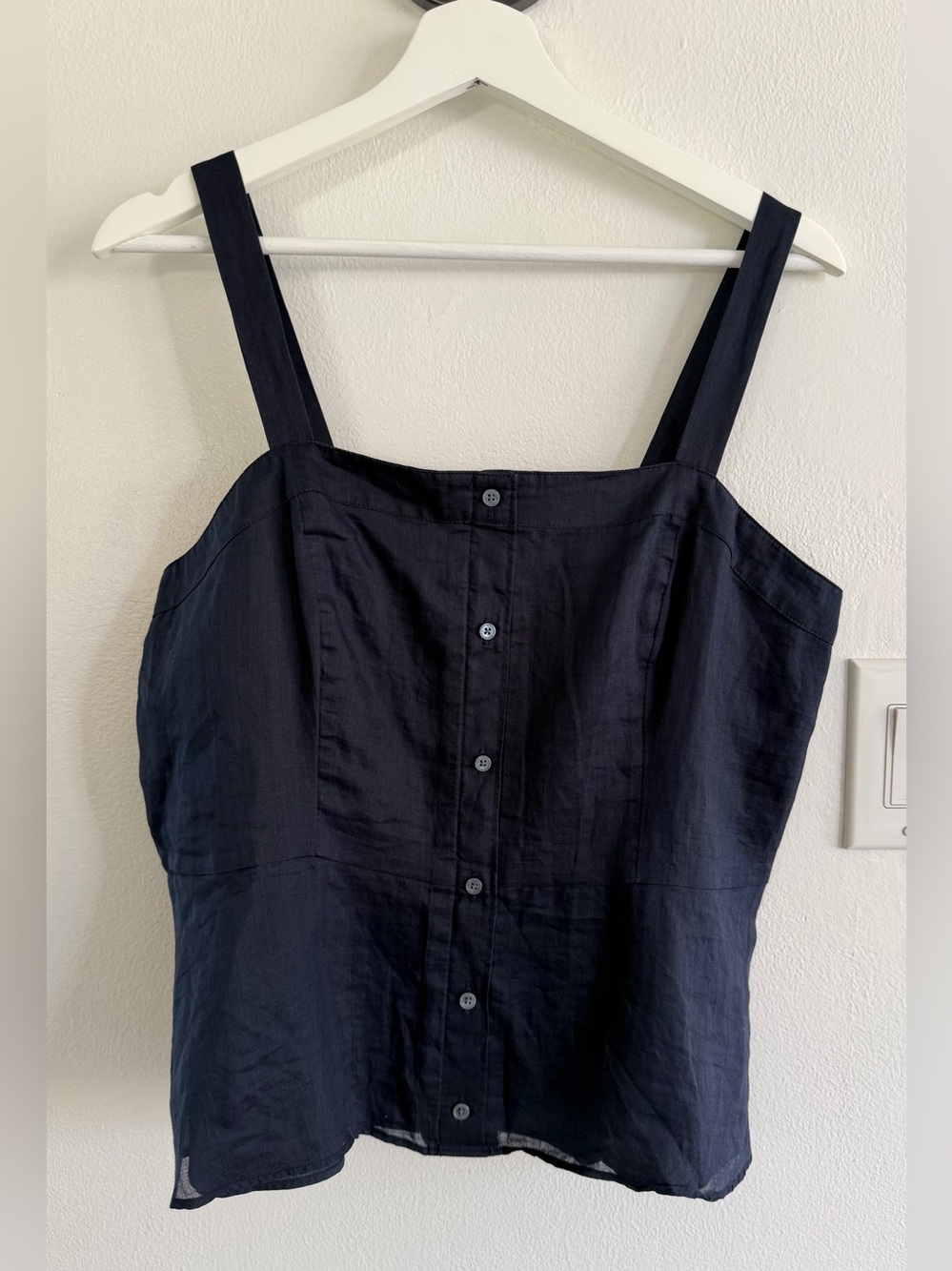 Banana Republic Navy Linen Cami
